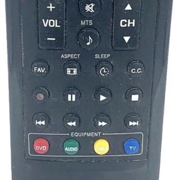 Authentic HANNspree OEM TV DVD Replacement Black Remote Control ST32AMSB Tested - Picture 11 of 12